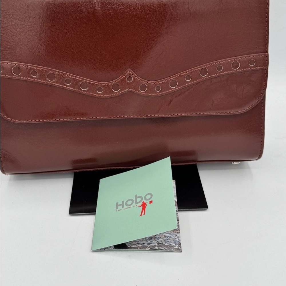 HOBO Rich Brown Leather Handbag
